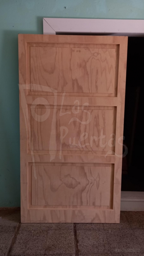 Código 603/ Sólida de terciado para recibir barniz o pintura